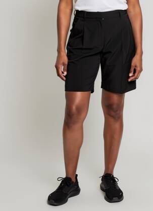 Bermuda taille haute taille haute noir WEEKEND MAXMARA femme