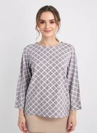 T-shirt manches 3/4 manches 3/4 violet STREET ONE femme