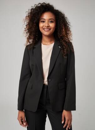 Blazer poches noir KAPORAL femme