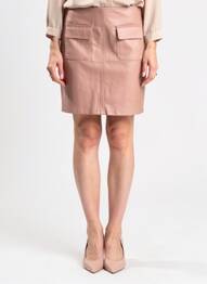 Jupe courte poches rose MOLLY BRACKEN femme