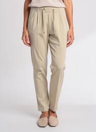 Pantalon slim taille élastique taille normale vert ANANKE femme