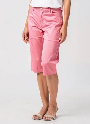Corsaire stretch taille normale rose LCDN femme