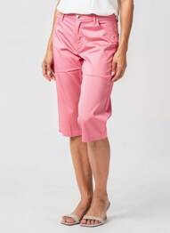 Corsaire stretch taille normale rose LCDN femme