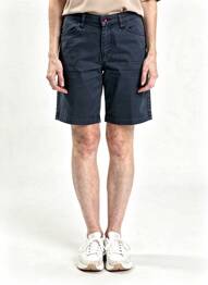 Bermuda taille à pinces taille normale bleu LCDN femme