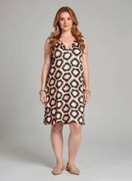 Robe courte sans manche sans manche bleu LOLA ESPELETA femme