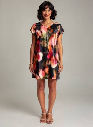 Robe courte sans manche sans manche noir LOLA ESPELETA femme