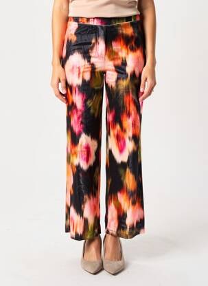 Pantalon droit taille élastique noir LOLA ESPELETA femme