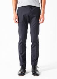 Pantalon slim taille à pinces taille normale bleu SCOTCH & SODA homme