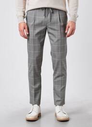 Pantalon slim stretch taille normale gris WEISS homme