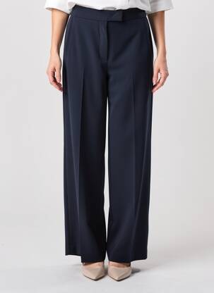 Pantalon large tissage popeline taille normale bleu RIANI femme