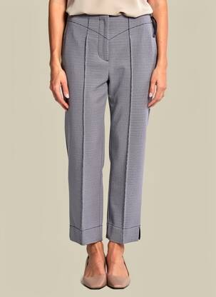 Pantalon 7/8 stretch taille normale bleu HIGH femme