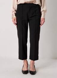 Pantalon 7/8 stretch taille normale noir HIGH femme