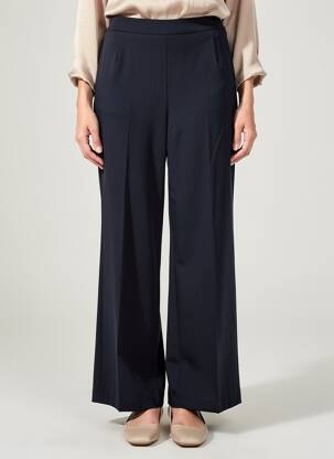 Pantalon flare taille élastique taille normale bleu LIVIANA CONTI femme