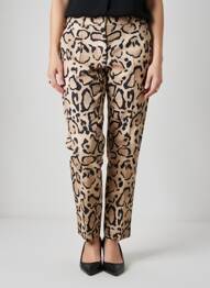 Pantalon chino tissage popeline taille normale beige BARBARA BUI femme