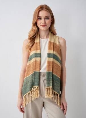Gilet sans manche col v beige RALPH LAUREN femme