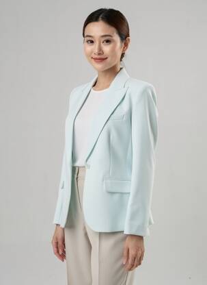 Blazer manches longues bleu BARBARA BUI femme