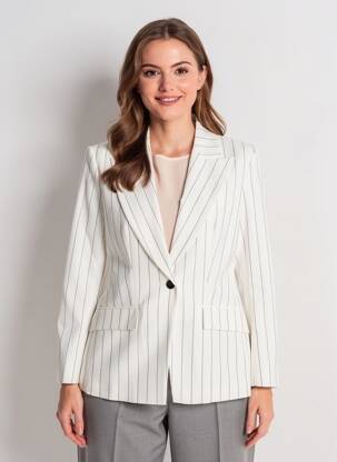 Blazer coupe cintrée blanc RIANI femme