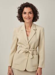 Blazer poches beige PIER BÉ femme