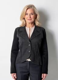 Blazer coupe cintrée noir FINETTE femme