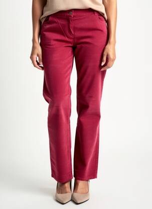 Pantalon slim stretch taille normale rose ARMOR LUX femme