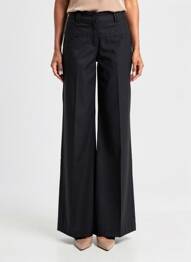 Pantalon flare taille normale taille normale noir ALDO MARTIN'S femme