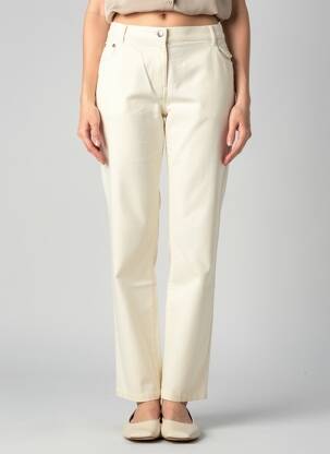Pantalon slim tissage popeline beige ARMOR LUX femme