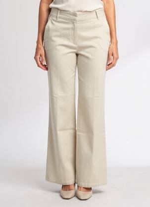 Pantalon flare taille basse taille basse beige ARMOR LUX femme