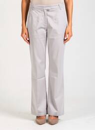Pantalon flare taille élastique taille basse gris LEWINGER femme
