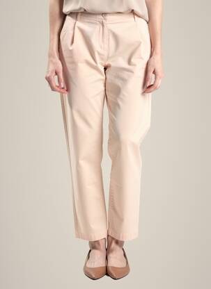 Pantalon chino taille basse taille basse rose ARMOR LUX femme