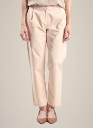 Pantalon chino taille basse taille basse rose ARMOR LUX femme