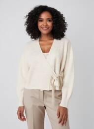 Gilet manches longues manches longues beige TRIUMPH femme