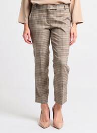 Pantalon 7/8 stretch taille normale marron XT STUDIO femme