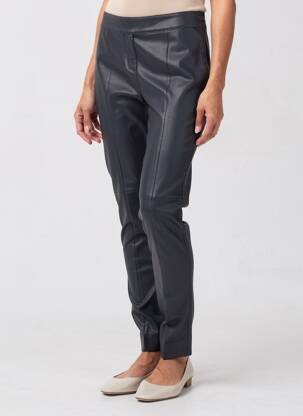 Pantalon slim taille normale taille normale noir HOTEL PARTICULIER femme