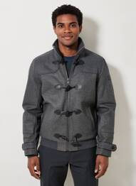 Blouson poches gris TEDDY SMITH homme