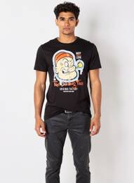 T-shirt coupe cintrée manches courtes noir RITCHIE homme