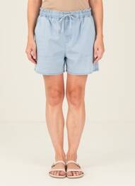Short taille normale taille normale bleu LOSAN femme