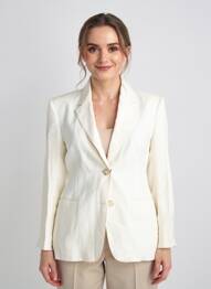 Blazer poches beige MAX MARA femme