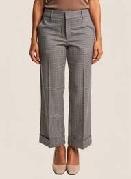 Pantalon droit taille à pinces taille normale noir MAX MARA femme