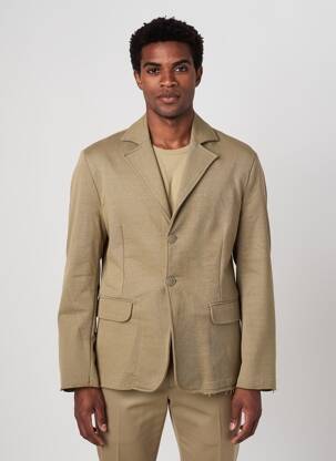 Blazer coupe cintrée vert SECTION URBAINE homme