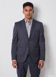 Blazer coupe cintrée bleu GUESS BY MARCIANO homme