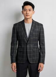 Blazer coupe cintrée bleu XAGON MAN homme