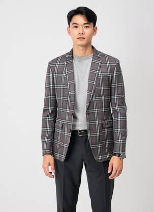Blazer coupe cintrée gris XAGON MAN homme