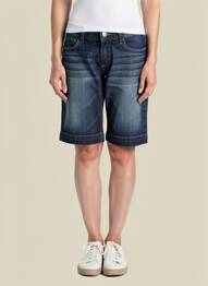 Bermuda taille basse taille basse bleu MELTIN'POT femme