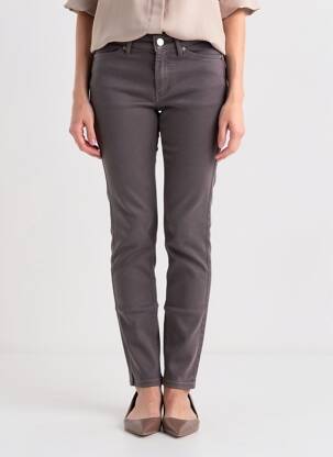 Pantalon slim tissage enduit taille normale violet CHEAP MONDAY femme