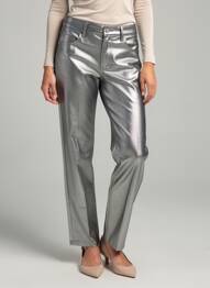 Pantalon droit stretch taille normale gris CHEAP MONDAY femme