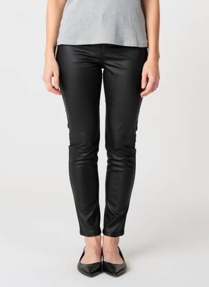 Pantalon slim tissage enduit taille normale noir CHEAP MONDAY femme