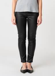 Pantalon slim tissage enduit taille normale noir CHEAP MONDAY femme