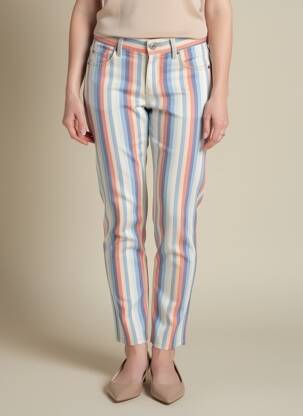 Pantalon slim stretch taille normale bleu CHEAP MONDAY femme