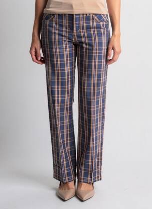 Pantalon droit stretch taille normale bleu CHEAP MONDAY femme