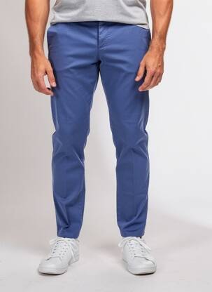 Pantalon chino stretch taille normale bleu XAGON MAN homme
